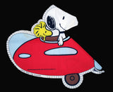 Snoopy Airplane Pilot Large Pillow Doll Cover (Started)