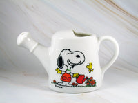 Snoopy Vintage Watering Can Planter