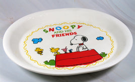 Peanuts Melamine Small Plate - RARE Japanese Sample! - snoopn4pnuts.com