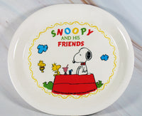 Peanuts Melamine Small Plate - RARE Japanese Sample! - snoopn4pnuts.com