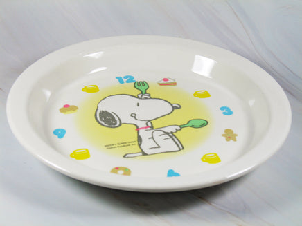 Peanuts Melamine Small Plate - RARE Japanese Sample! - snoopn4pnuts.com