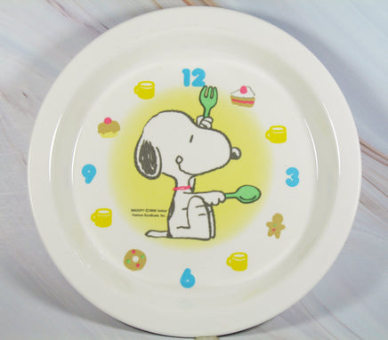 Peanuts Melamine Small Plate - RARE Japanese Sample! - snoopn4pnuts.com