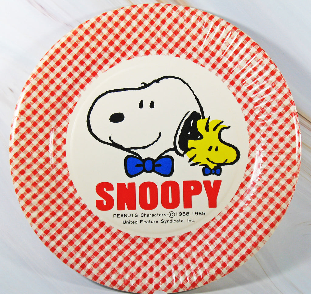 Snoopy Vintage Dessert Plates (5/Package)