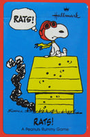 Snoopy Flying Ace Playing Cards - Plays Like Rummy (*Missing 1 Card)