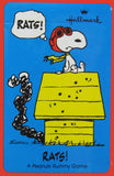 Snoopy Flying Ace Playing Cards - Plays Like Rummy (*Missing 1 Card)