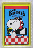 Knott's Berry Farm Playing Cards With Storage Case
