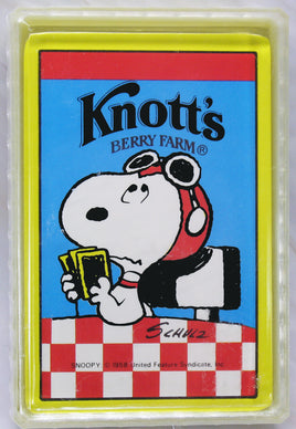 Knott's Berry Farm Playing Cards With Storage Case - snoopn4pnuts.com