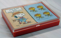 Snoopy Double - Deck Playing Cards Boxed Set With Storage Case - snoopn4pnuts.com