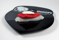 Snoopy Pony Tail Holder Hair Band On Satin Heart - snoopn4pnuts.com