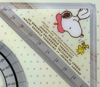 Nissay Universal Studios Japan Limited - Edition Drafting Set (Protractor, Triangle, and Ruler) - snoopn4pnuts.com