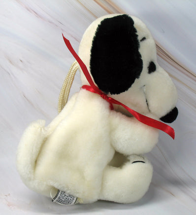 Snoopy Vintage Plush Change Purse Doll With Wrist Strap - Super Soft! - snoopn4pnuts.com