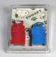 Woodstock and Snoopy Vintage Push Pin (?) Set - RARE!
