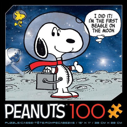 Snoopy Astronaut 100 - Piece Jigsaw Puzzle - snoopn4pnuts.com
