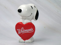 Snoopy Holding Whitman's Heart PVC