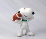 Snoopy Football Player Mini PVC