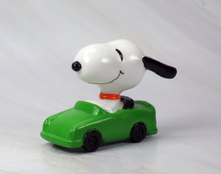 Snoopy Mini Car PVC - Green - snoopn4pnuts.com