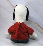 Snoopy Large Vintage Rag Doll - 15" Tall! (Clothing Flaws)