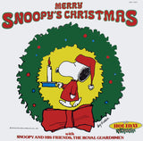 Peanuts Vintage Christmas LP Record Album - Snoopy's Christmas