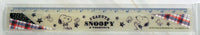 Snoopy 6" Glittery Acrylic Ruler - snoopn4pnuts.com