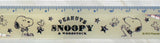 Snoopy 6" Glittery Acrylic Ruler