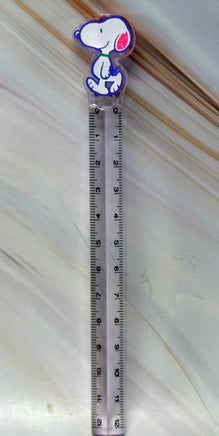 Snoopy 12cm Triangular Acrylic Ruler - snoopn4pnuts.com