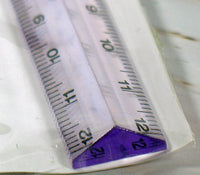Snoopy 12cm Triangular Acrylic Ruler - snoopn4pnuts.com