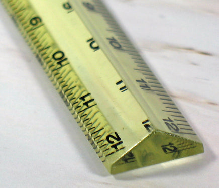 Snoopy 12cm Triangular Acrylic Ruler - snoopn4pnuts.com