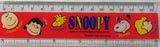 Snoopy 6" Clear Acrylic Wide Ruler