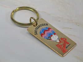 Snoopy San Francisco Metal Key Chain - RARE! - snoopn4pnuts.com