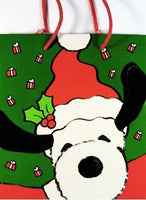 Snoopy Santa Vintage Gift Bag