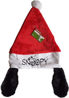 Snoopy Santa Plush Hat With Bell (Adjustable In Back) - snoopn4pnuts.com