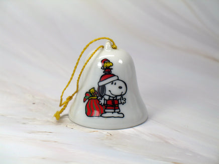 Snoopy Mini Bell Christmas Ornament (*Missing Clapper/Ringing Ball) - snoopn4pnuts.com
