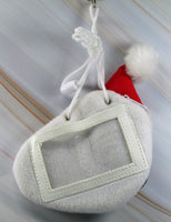 Snoopy Santa Plush Change Purse / ID Card Holder With Lanyard - snoopn4pnuts.com
