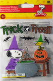 Snoopy Halloween Dimensional Stickers / Scrapbook Embellishments