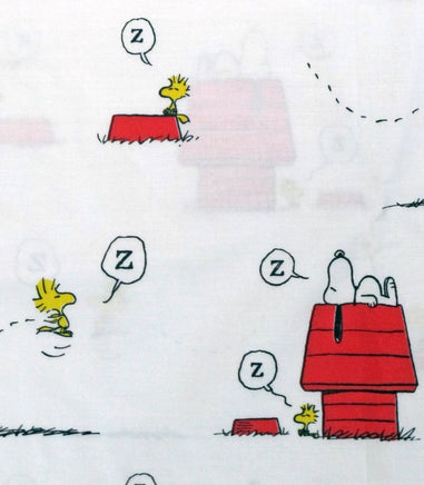 Peanuts Gang Fitted Sheet - Snoopy's Doghouse (Full Size) - snoopn4pnuts.com