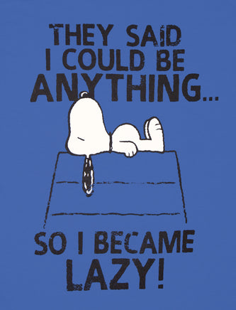 Snoopy Lazy Shirt - snoopn4pnuts.com