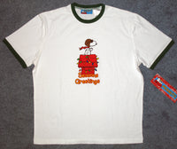 Snoopy Flying Ace Christmas Holiday T-Shirt - snoopn4pnuts.com
