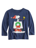 Snoopy Christmas Long-Sleeve Toddler Shirt