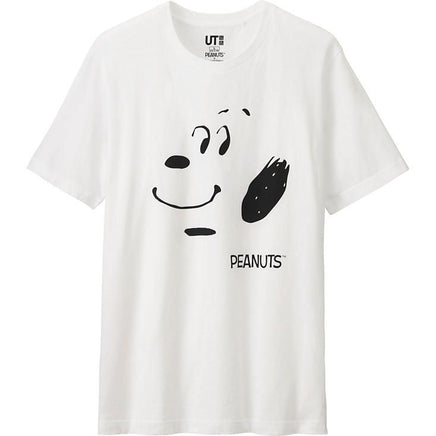 Snoopy Face Uniqlo T-Shirt (The Peanuts Movie) - snoopn4pnuts.com