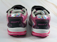 Snoopy Kids Holographic and Glittery Tennis Shoes (Size 8) - snoopn4pnuts.com