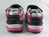 Snoopy Kids Holographic and Glittery Tennis Shoes (Size 8)