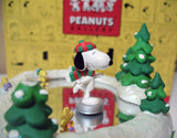 Peanuts Musical and Animated Skating Rink Figurine - It's Nice On The Ice