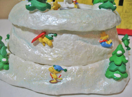 Peanuts Musical and Animated Skating Rink Figurine - It's Nice On The Ice - snoopn4pnuts.com