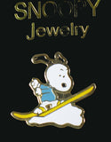 Snoopy Skier Enamel Pin