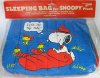 Snoopy Doll Size Sleeping Bag - Let's Hit The Hay!