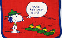 Snoopy Doll Size Sleeping Bag - Rise and Shine! - snoopn4pnuts.com