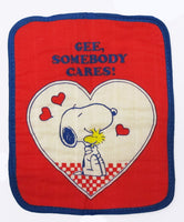 Snoopy Doll Size Sleeping Bag - Gee, Somebody Cares! - snoopn4pnuts.com