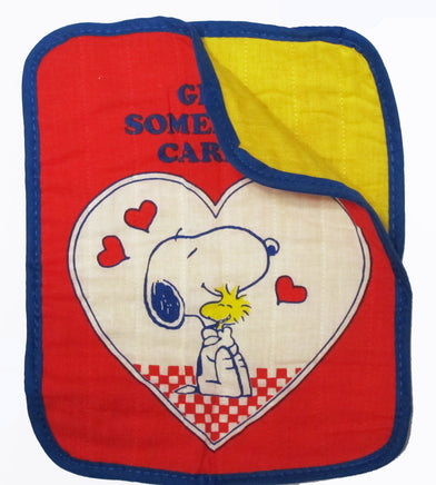 Snoopy Doll Size Sleeping Bag - Gee, Somebody Cares! - snoopn4pnuts.com