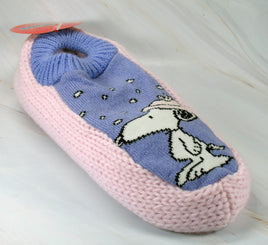 Snoopy Knit Slipper Socks - snoopn4pnuts.com