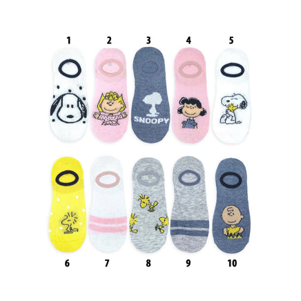 Peanuts Shoe Sock Liner Socks - snoopn4pnuts.com